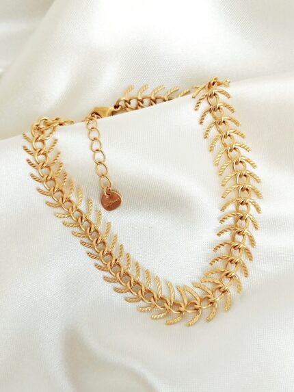 Centipede anklet gold