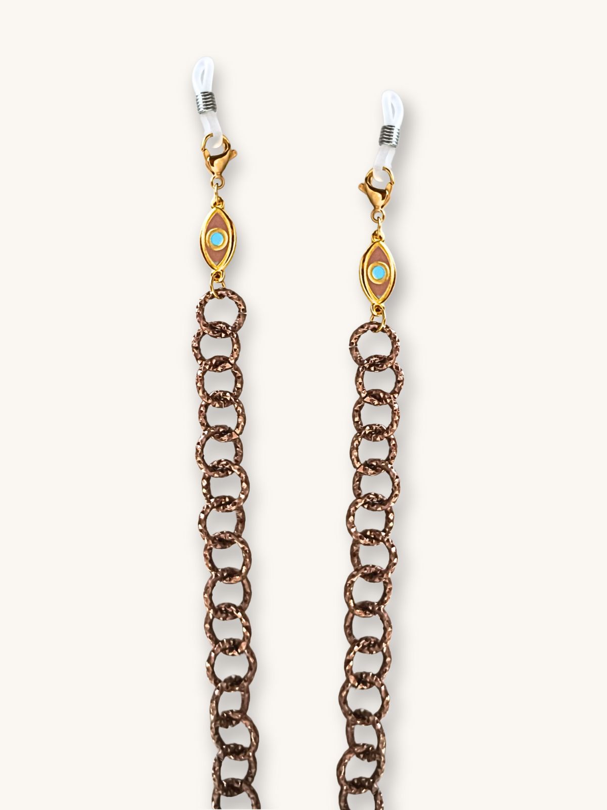 alysida-gyalion-kolie-2-se-1-se-roz-xryso-me-xrysa-matia Αλυσίδα Γυαλιών & Κολιέ 2-σε-1 σε Ροζ Χρυσό με Χρυσά Μάτια | Couronne