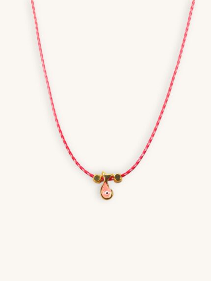 Μαρτάκι Κολιέ με Αστραφτερό Ψαράκι & Χρυσά Στοιχεία | Couronne